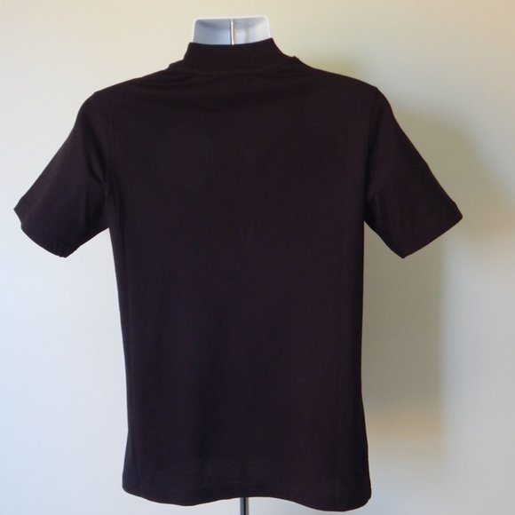 VERSACE JEANS COUTURE Crew Neck Multicolor Graphic Logo T SHIRT Black US Med - Picture 7 of 7